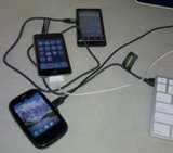 Palm Pre, Motorola DROID, iPod Touch
